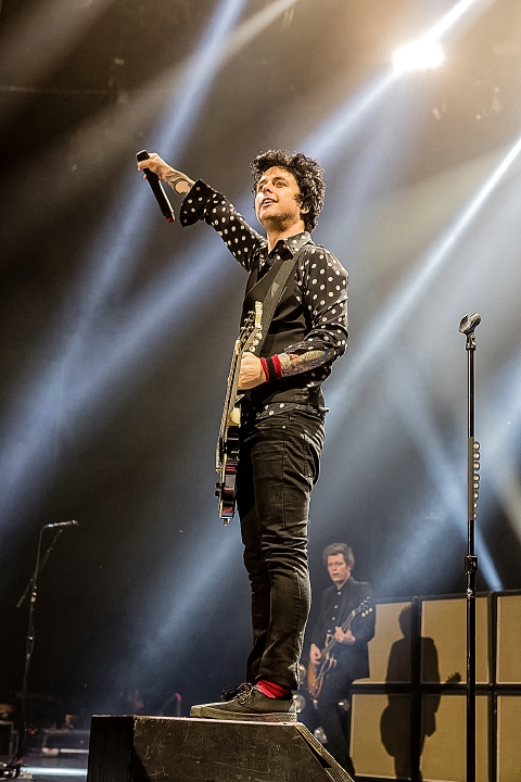 Green Day @ Vorst Nationaal, picture 3, photographed by Edwin Houdevelt - FrontView Magazine