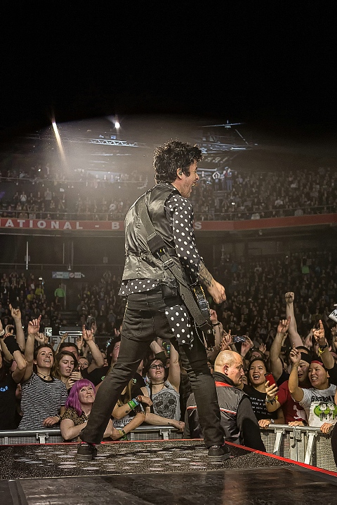 Green Day @ Vorst Nationaal, picture 13, photographed by Edwin Houdevelt - FrontView Magazine