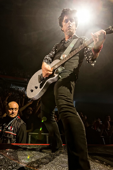 Green Day @ Vorst Nationaal, picture 15, photographed by Edwin Houdevelt - FrontView Magazine