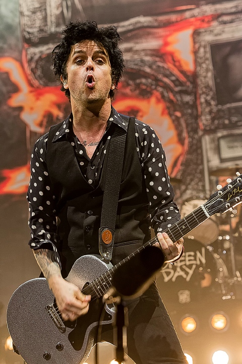 Green Day @ Vorst Nationaal, picture 35, photographed by Edwin Houdevelt - FrontView Magazine