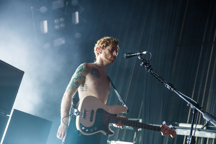 Biffy Clyro @ AB, picture 2, photographed by Dorien Goetschalckx - FrontView Magazine