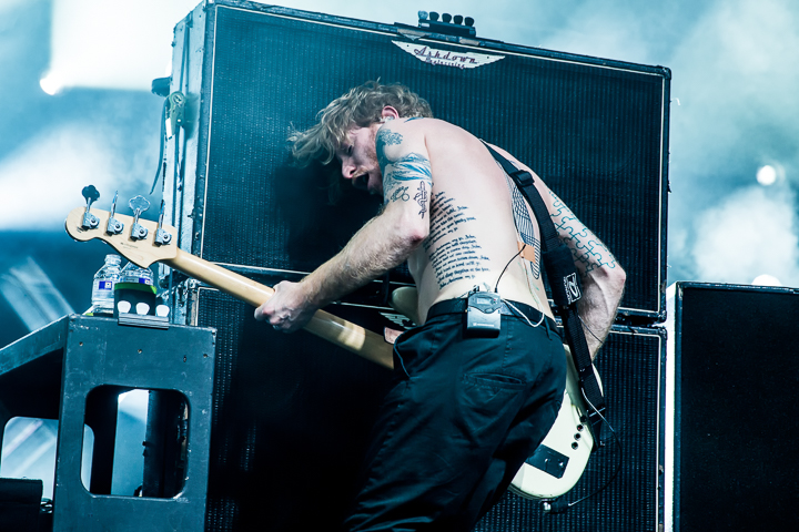 Biffy Clyro @ AB, picture 6, photographed by Dorien Goetschalckx - FrontView Magazine