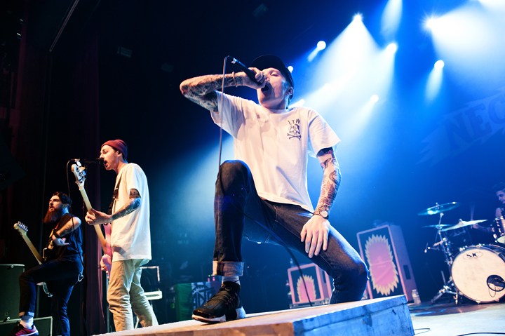 Neck Deep @ AB, picture 1, photographed by Magali Decamps - FrontView Magazine