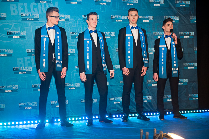Voorstelling kandidaten Mr. Gay Belgium 2017 @ Felix Pakhuis, picture 4, photographed by Goele Bormans - FrontView Magazine