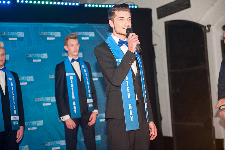 Voorstelling kandidaten Mr. Gay Belgium 2017 @ Felix Pakhuis, picture 29, photographed by Goele Bormans - FrontView Magazine