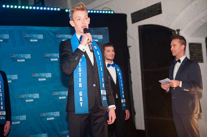 Voorstelling kandidaten Mr. Gay Belgium 2017 @ Felix Pakhuis, picture 31, photographed by Goele Bormans - FrontView Magazine