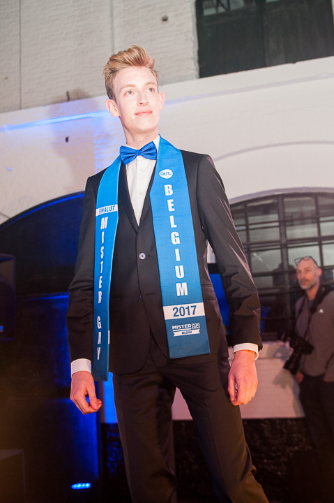Voorstelling kandidaten Mr. Gay Belgium 2017 @ Felix Pakhuis, picture 32, photographed by Goele Bormans - FrontView Magazine
