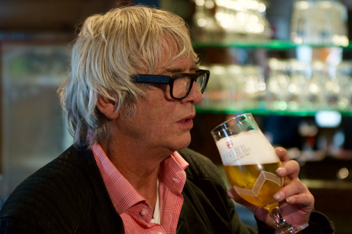 Herbert Flack en Pieter Aspe t gast bij brouwerij Omer @ Bellegem, picture 7, photographed by Bart Baevegems - FrontView Magazine