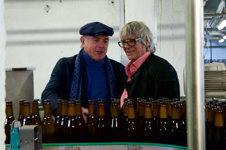 Herbert Flack en Pieter Aspe t gast bij brouwerij Omer @ Bellegem, picture 18, photographed by Bart Baevegems - FrontView Magazine