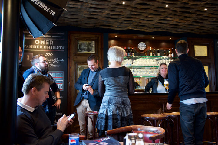 Herbert Flack en Pieter Aspe t gast bij brouwerij Omer @ Bellegem, picture 24, photographed by Bart Baevegems - FrontView Magazine