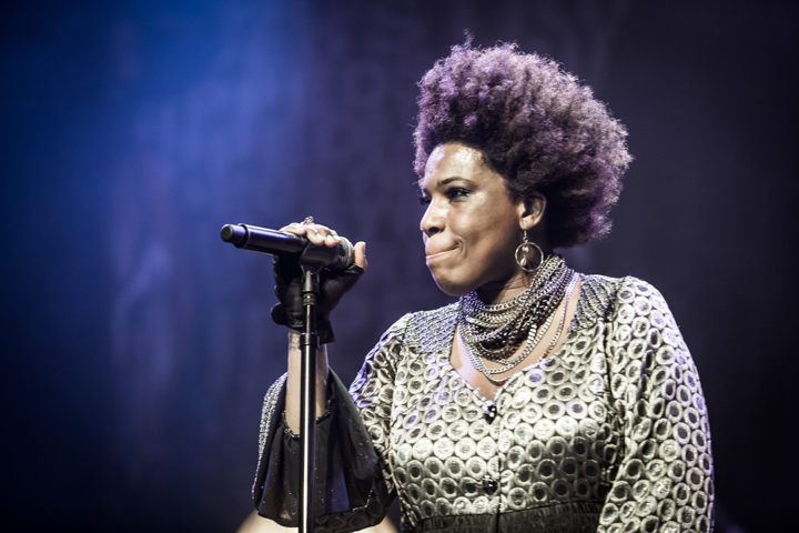 Macy Gray @ De Roma, foto 12, foto's door Kristof Hayen - FrontView Magazine