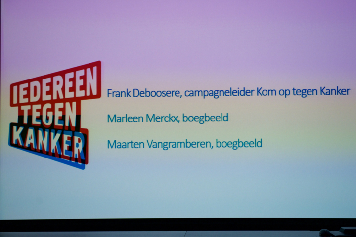 Iedereen tegen kanker. @ vrt, picture 2, photographed by Bart Baevegems - FrontView Magazine