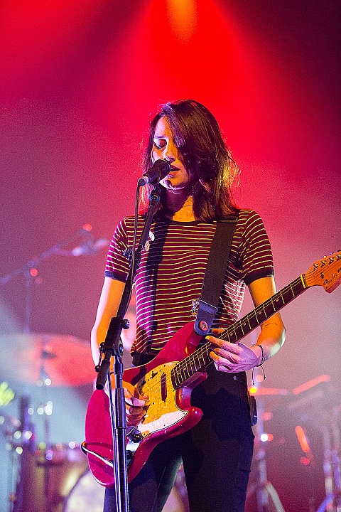 Warpaint @ Ancienne Belgique, picture 4, photographed by Edwin Houdevelt - FrontView Magazine