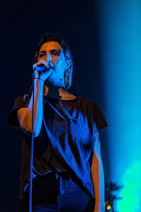 Warpaint @ Ancienne Belgique, picture 15, photographed by Edwin Houdevelt - FrontView Magazine