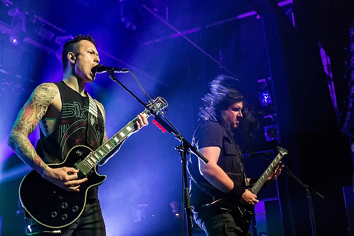Trivium @ Trix, foto 20, foto's door Edwin Houdevelt - FrontView Magazine
