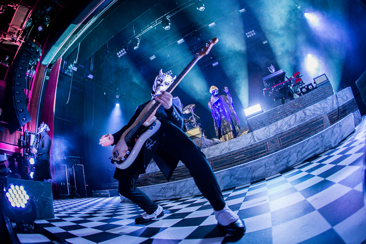 Ghost @ Ancienne Belgique, picture 1, photographed by Dorien Goetschalckx - FrontView Magazine