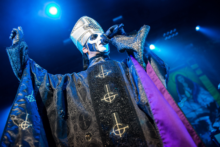 Ghost @ Ancienne Belgique, picture 6, photographed by Dorien Goetschalckx - FrontView Magazine