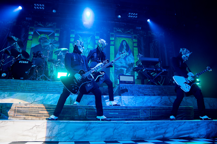 Ghost @ Ancienne Belgique, picture 7, photographed by Dorien Goetschalckx - FrontView Magazine