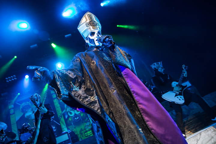 Ghost @ Ancienne Belgique, picture 10, photographed by Dorien Goetschalckx - FrontView Magazine