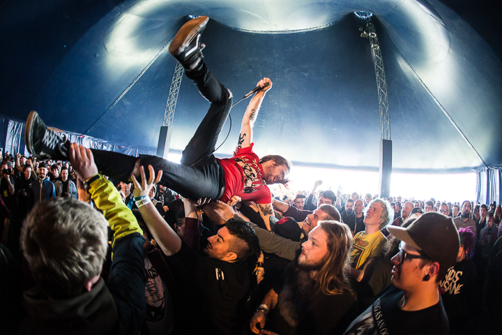 Clowns @ Groezrock 2017, picture 3, photographed by Dorien Goetschalckx - FrontView Magazine