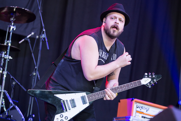 Red City Radio @ Groezrock 2017, picture 1, photographed by Dorien Goetschalckx - FrontView Magazine