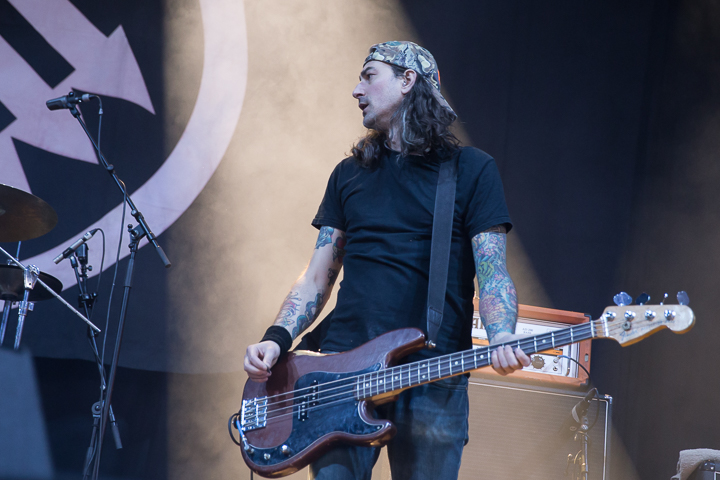 Strike Anywhere @ Groezrock 2017, picture 2, photographed by Dorien Goetschalckx - FrontView Magazine