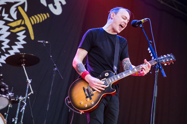 The Flatliners @ Groezrock 2017, picture 1, photographed by Dorien Goetschalckx - FrontView Magazine
