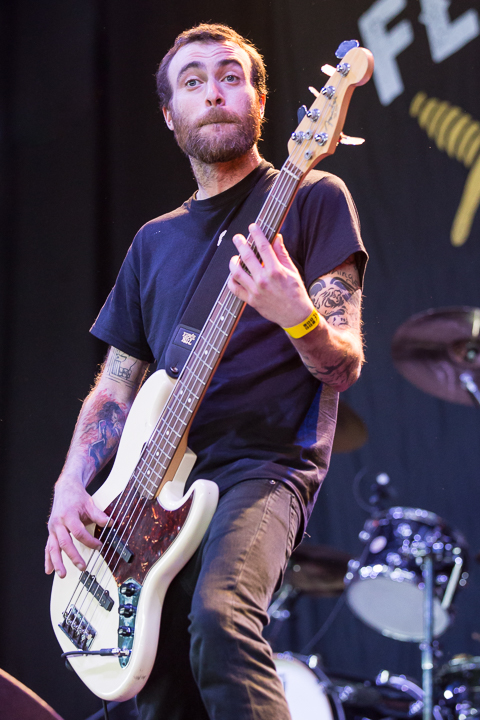 The Flatliners @ Groezrock 2017, picture 2, photographed by Dorien Goetschalckx - FrontView Magazine