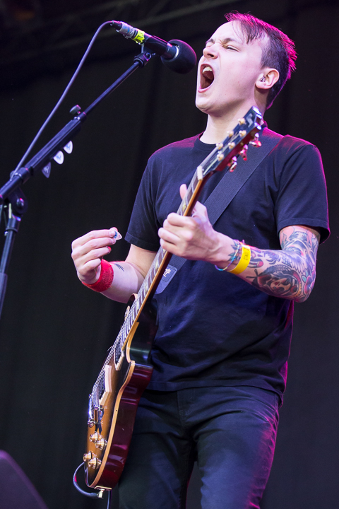 The Flatliners @ Groezrock 2017, picture 3, photographed by Dorien Goetschalckx - FrontView Magazine