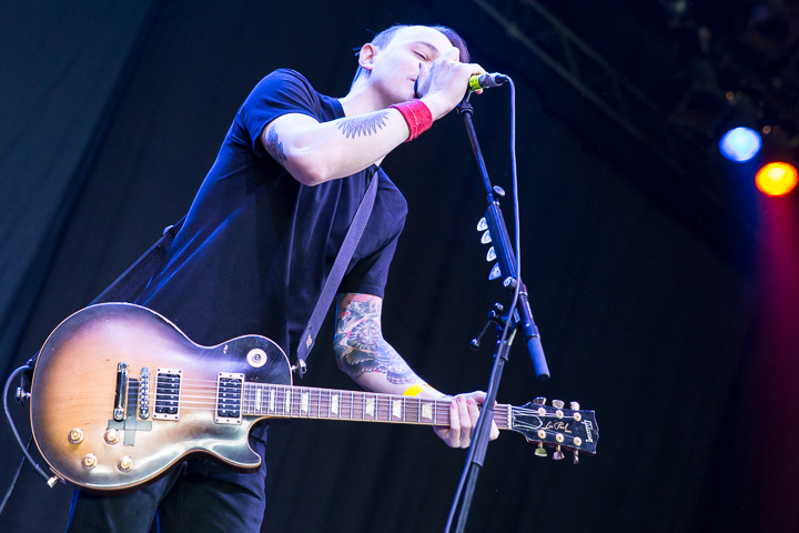 The Flatliners @ Groezrock 2017, picture 6, photographed by Dorien Goetschalckx - FrontView Magazine