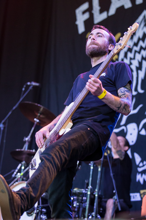 The Flatliners @ Groezrock 2017, picture 8, photographed by Dorien Goetschalckx - FrontView Magazine