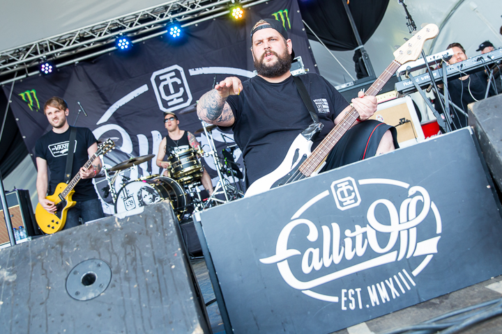 Call It Off @ Groezrock 2017, picture 2, photographed by Dorien Goetschalckx - FrontView Magazine