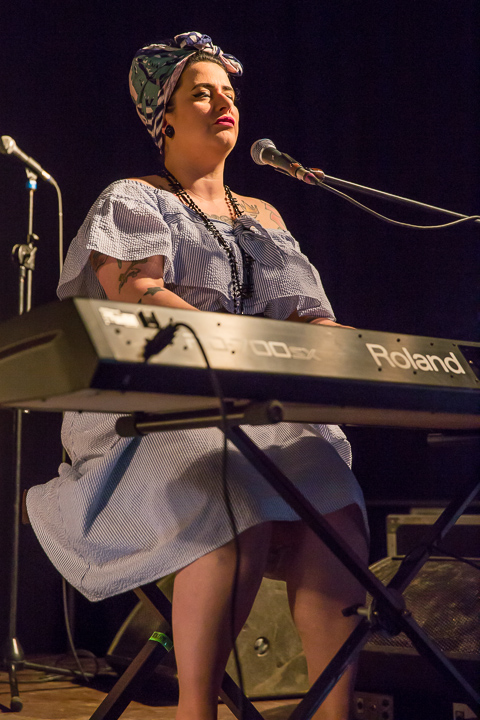 Davina & the Vagabonds (USA) @ Duvelblues, picture 1, photographed by Marc Verdonck - FrontView Magazine