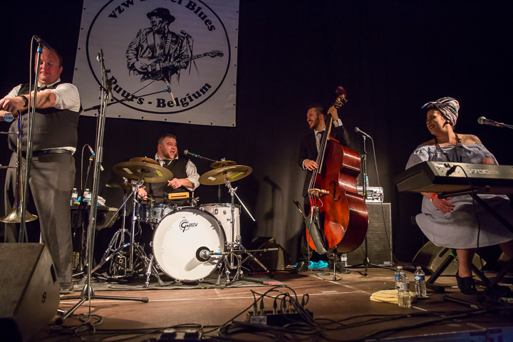 Davina & the Vagabonds (USA) @ Duvelblues, picture 8, photographed by Marc Verdonck - FrontView Magazine