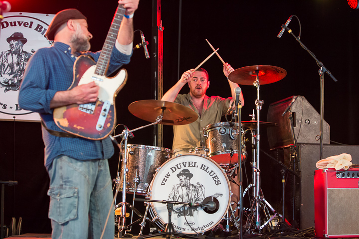 Marino Noppe Band (BE) @ Duvelblues, picture 9, photographed by Marc Verdonck - FrontView Magazine