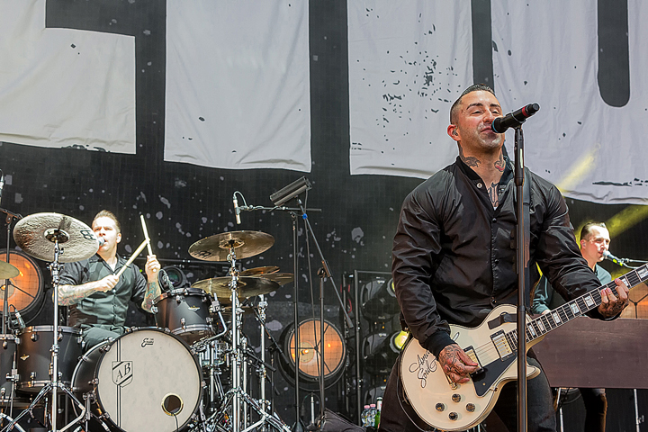 Broilers @ Rock Am Ring 2017, foto 10, foto's door Edwin Houdevelt - FrontView Magazine