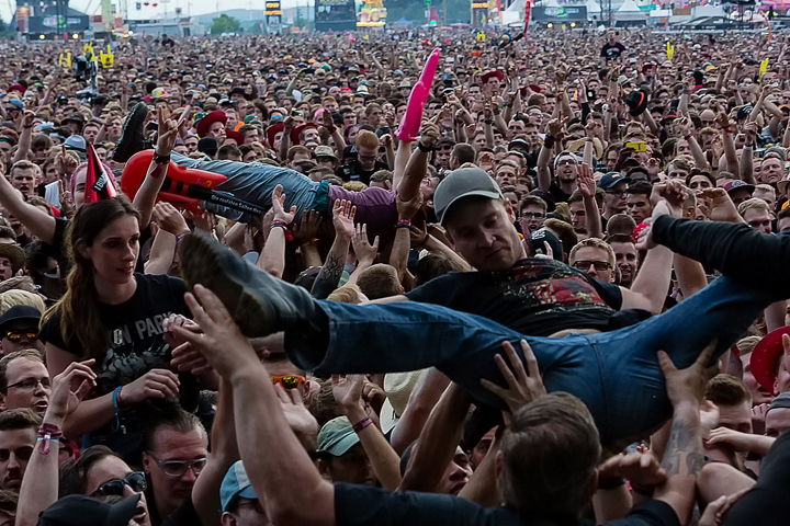 Broilers @ Rock Am Ring 2017, foto 13, foto's door Edwin Houdevelt - FrontView Magazine