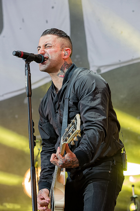 Broilers @ Rock Am Ring 2017, foto 17, foto's door Edwin Houdevelt - FrontView Magazine