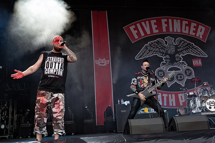 Five Finger Death Punch @ Rock Am Ring 2017, foto 10, foto's door Edwin Houdevelt - FrontView Magazine