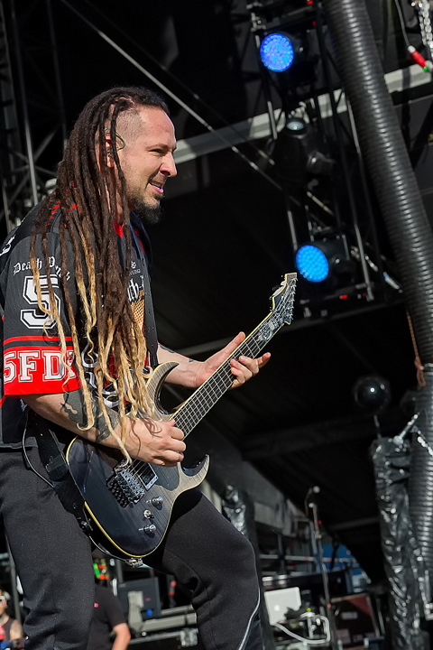 Five Finger Death Punch @ Rock Am Ring 2017, foto 16, foto's door Edwin Houdevelt - FrontView Magazine