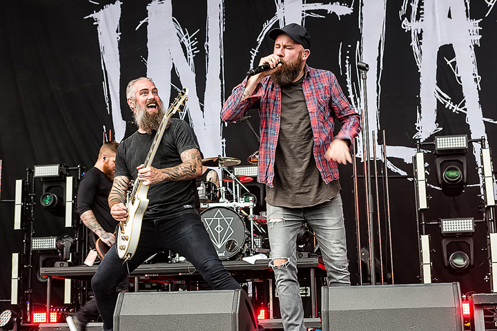 In Flames @ Rock Am Ring 2017, foto 1, foto's door Edwin Houdevelt - FrontView Magazine