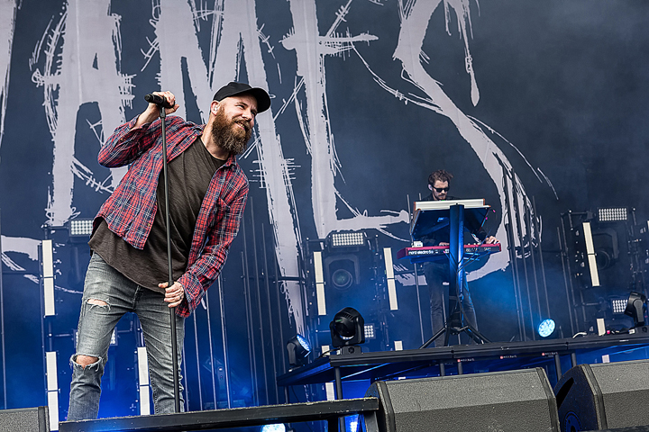 In Flames @ Rock Am Ring 2017, foto 2, foto's door Edwin Houdevelt - FrontView Magazine