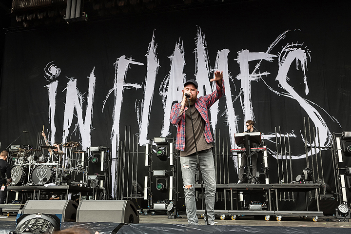 In Flames @ Rock Am Ring 2017, foto 5, foto's door Edwin Houdevelt - FrontView Magazine