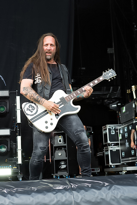 In Flames @ Rock Am Ring 2017, foto 6, foto's door Edwin Houdevelt - FrontView Magazine