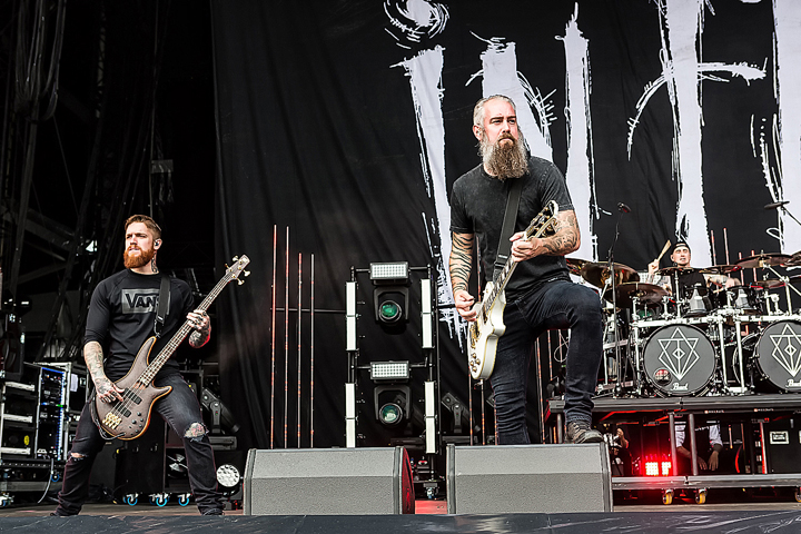 In Flames @ Rock Am Ring 2017, foto 7, foto's door Edwin Houdevelt - FrontView Magazine