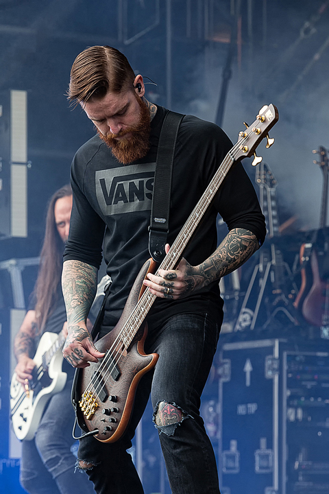 In Flames @ Rock Am Ring 2017, foto 9, foto's door Edwin Houdevelt - FrontView Magazine