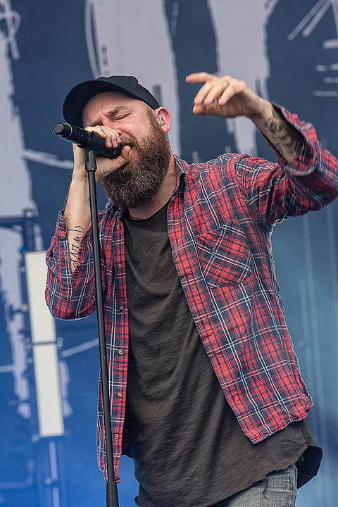 In Flames @ Rock Am Ring 2017, foto 10, foto's door Edwin Houdevelt - FrontView Magazine