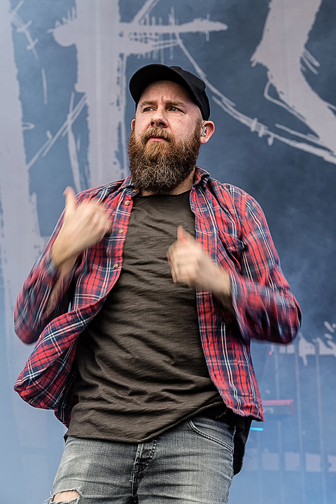 In Flames @ Rock Am Ring 2017, foto 12, foto's door Edwin Houdevelt - FrontView Magazine