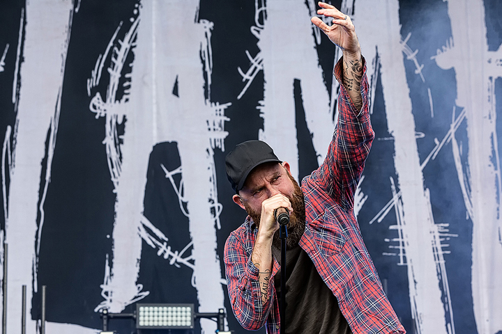 In Flames @ Rock Am Ring 2017, foto 14, foto's door Edwin Houdevelt - FrontView Magazine