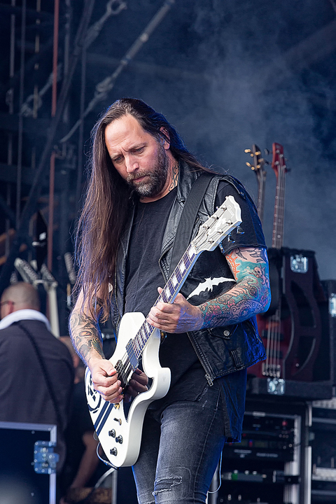 In Flames @ Rock Am Ring 2017, foto 15, foto's door Edwin Houdevelt - FrontView Magazine